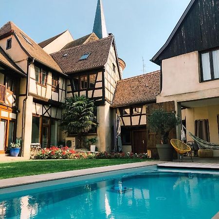 Maison D'Hotes La Rose D'Alsace Rosheim Exteriör bild