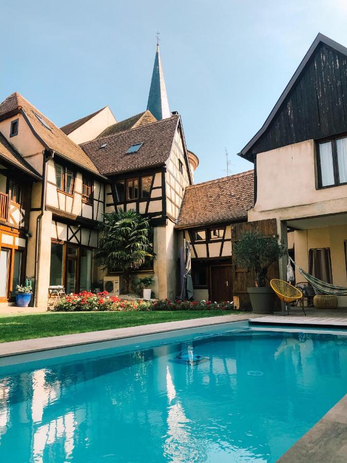 Maison D'Hotes La Rose D'Alsace Rosheim Exteriör bild