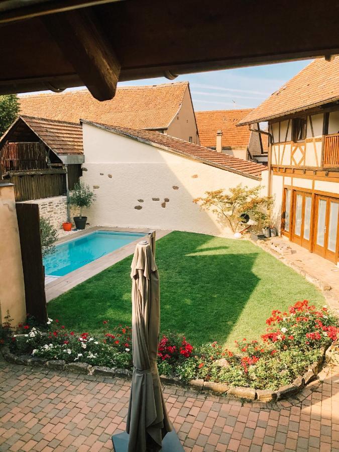 Maison D'Hotes La Rose D'Alsace Rosheim Exteriör bild